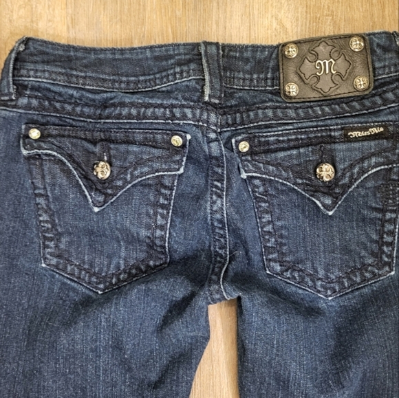 Miss Me Low-rise Skinny Size 29 Dark Wash Blue - Picture 4 of 9